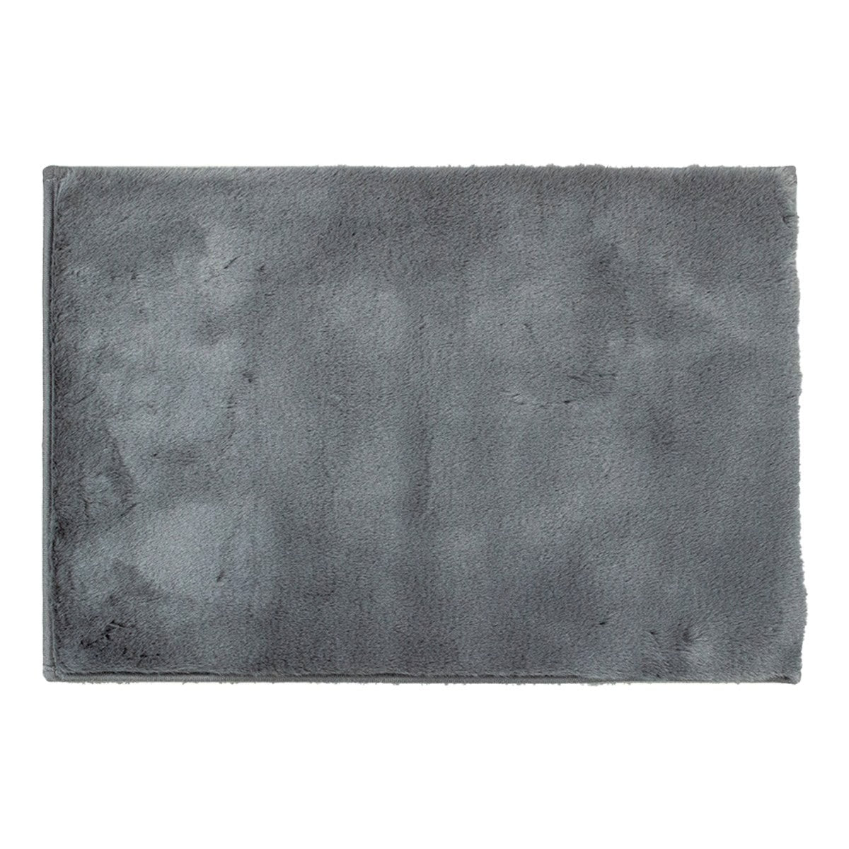Tapete De Baño Fur Bath Mat Gris 40x60 Cm