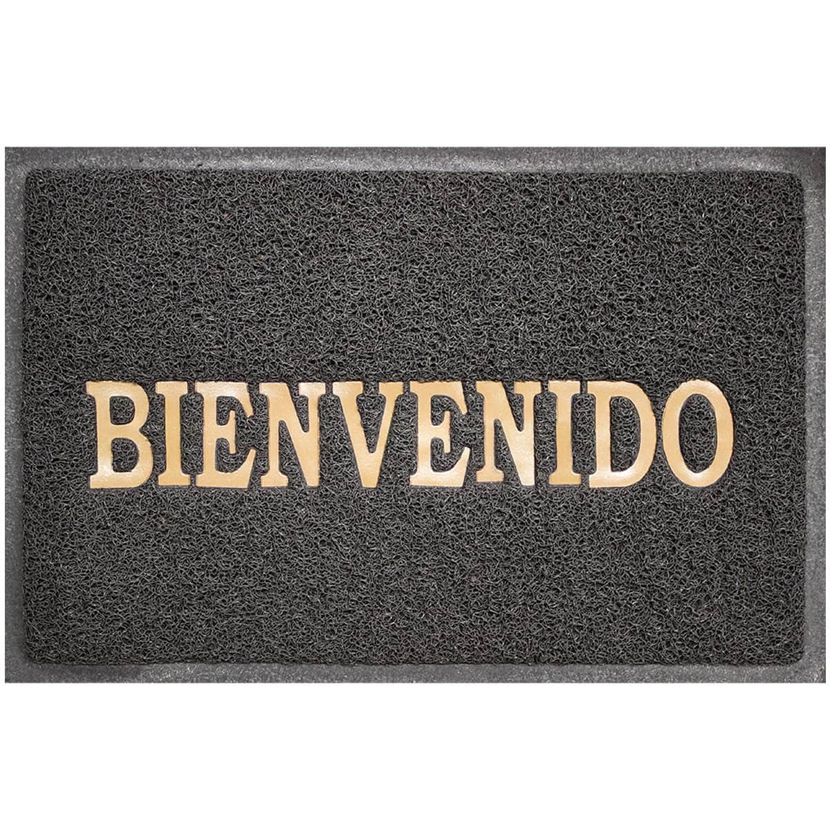 Tapete de entrada confort mat bienvenido gris (2)