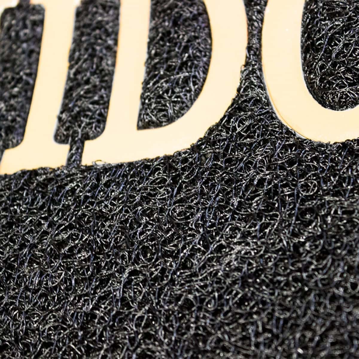 Tapete de entrada confort mat bienvenido negro (1)