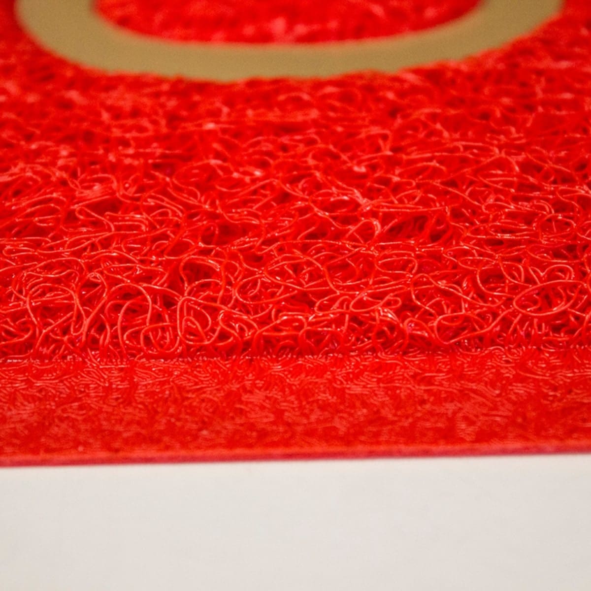 Tapete de entrada confort mat bienvenido rojo (1)