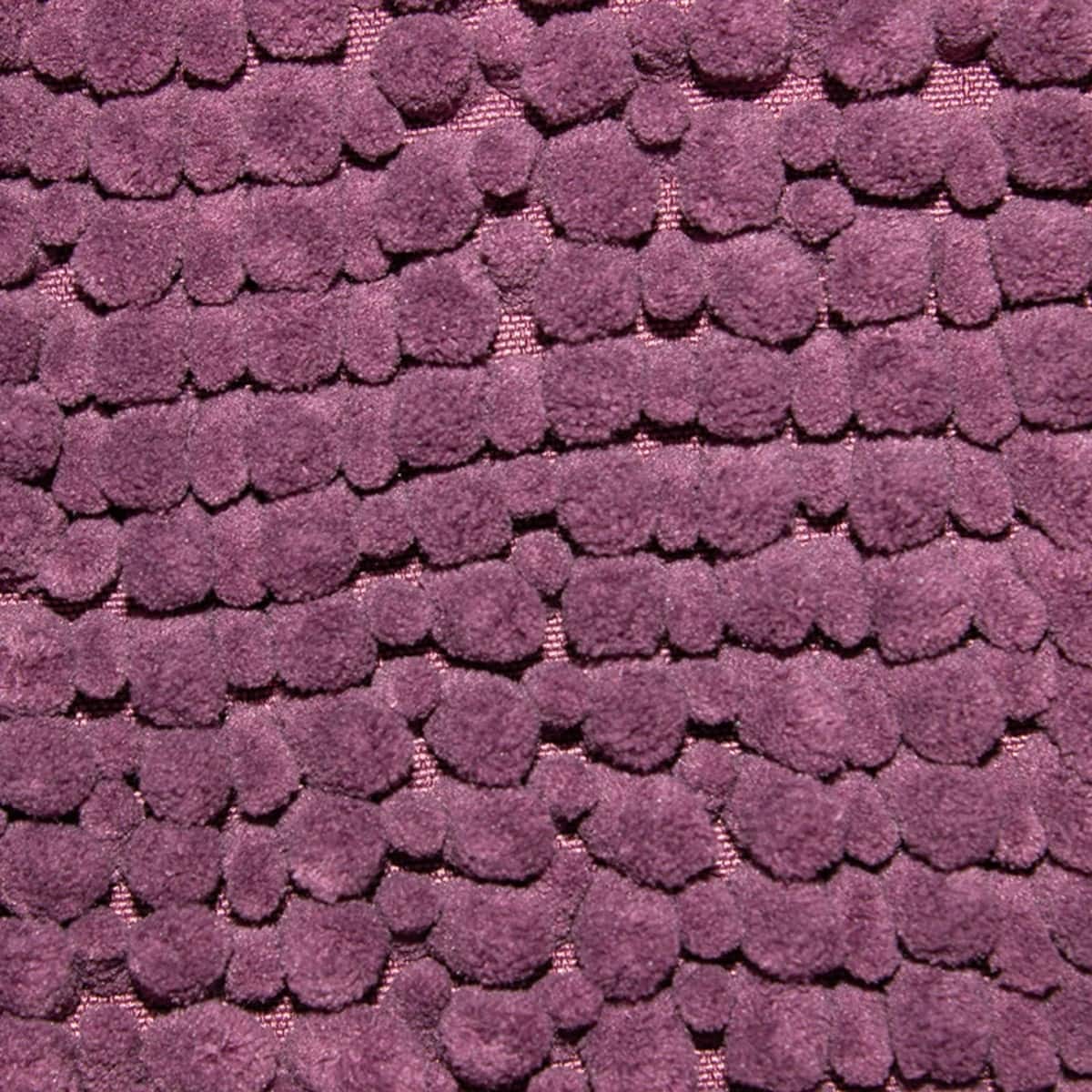 Tapete baƱo mix chenille 40x60 cm morado (3)