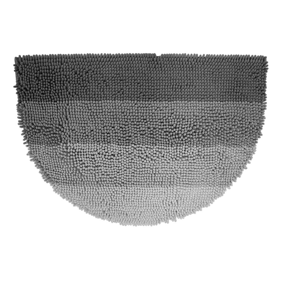 Tapete Baño Shades Half Moon Gris 45X65 cm