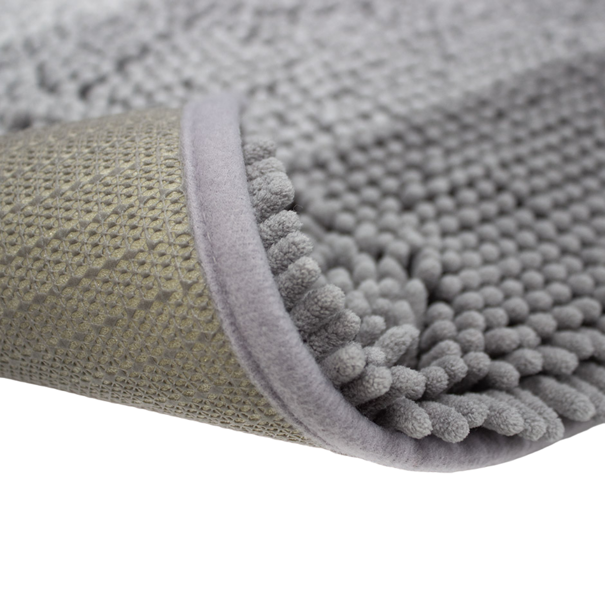 Tapete Baño Shades Half Moon Gris 45X65 cm