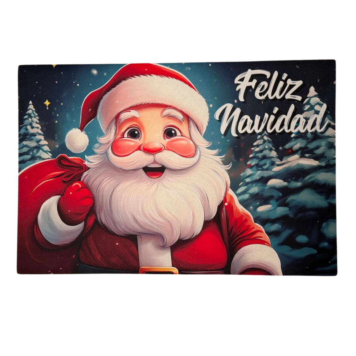 Tapete Entrada X-mas Claus 40X60 cm