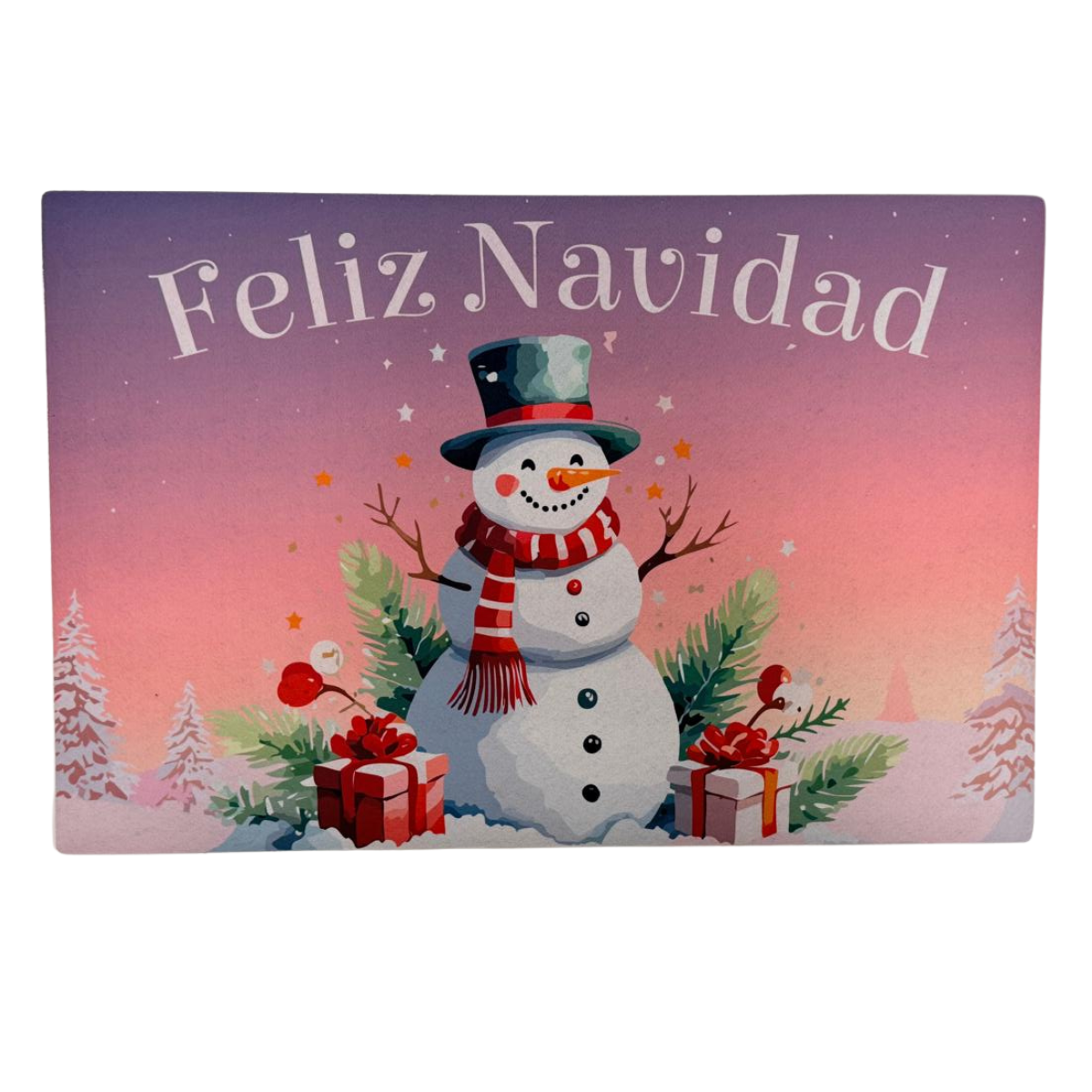 Tapete Entrada X-mas Nieve 40X60 cm