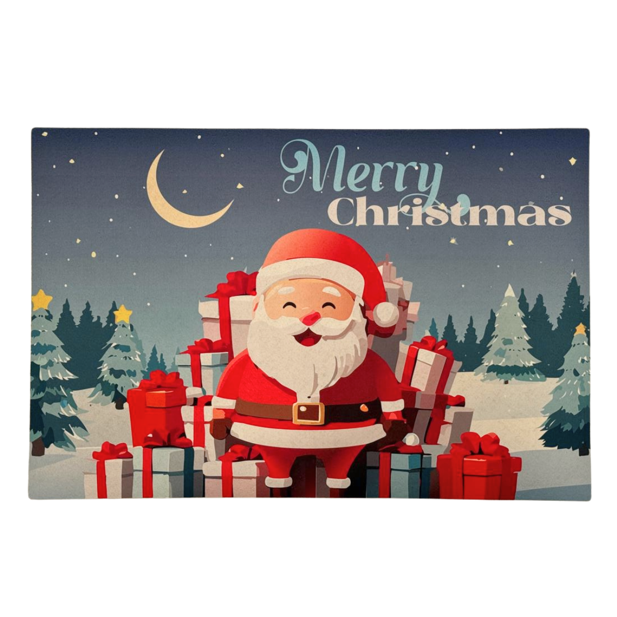 Tapete Entrada X-mas Regalos 40X60 cm