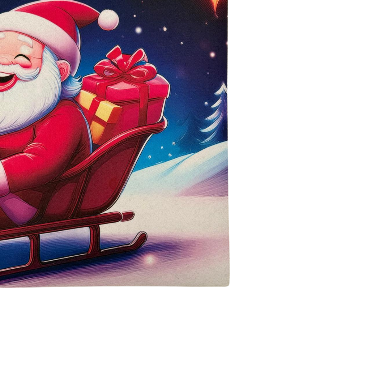 Tapete Entrada X-mas Trineo 40X60 cm