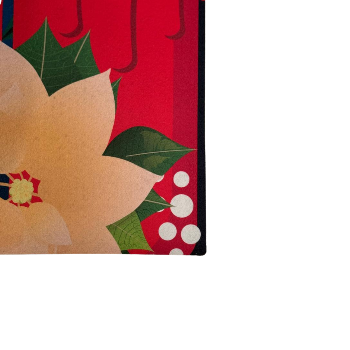 Tapete Entrada X-mas Velas 40X60 cm