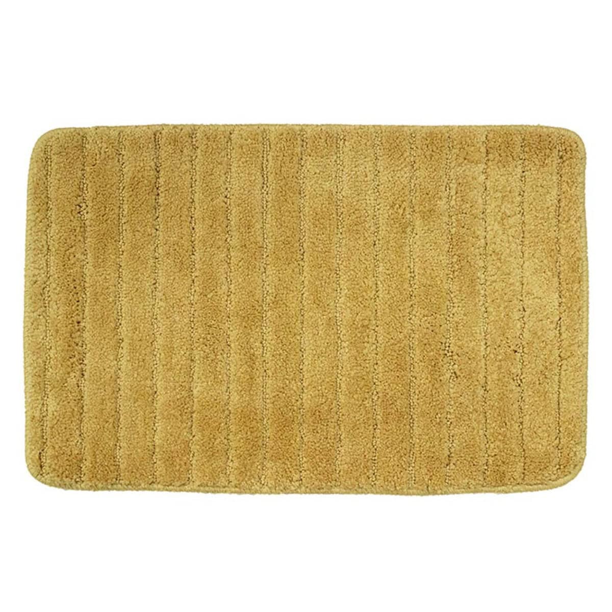 Tapete De Baño Oasis Mostaza 40x60 Cm