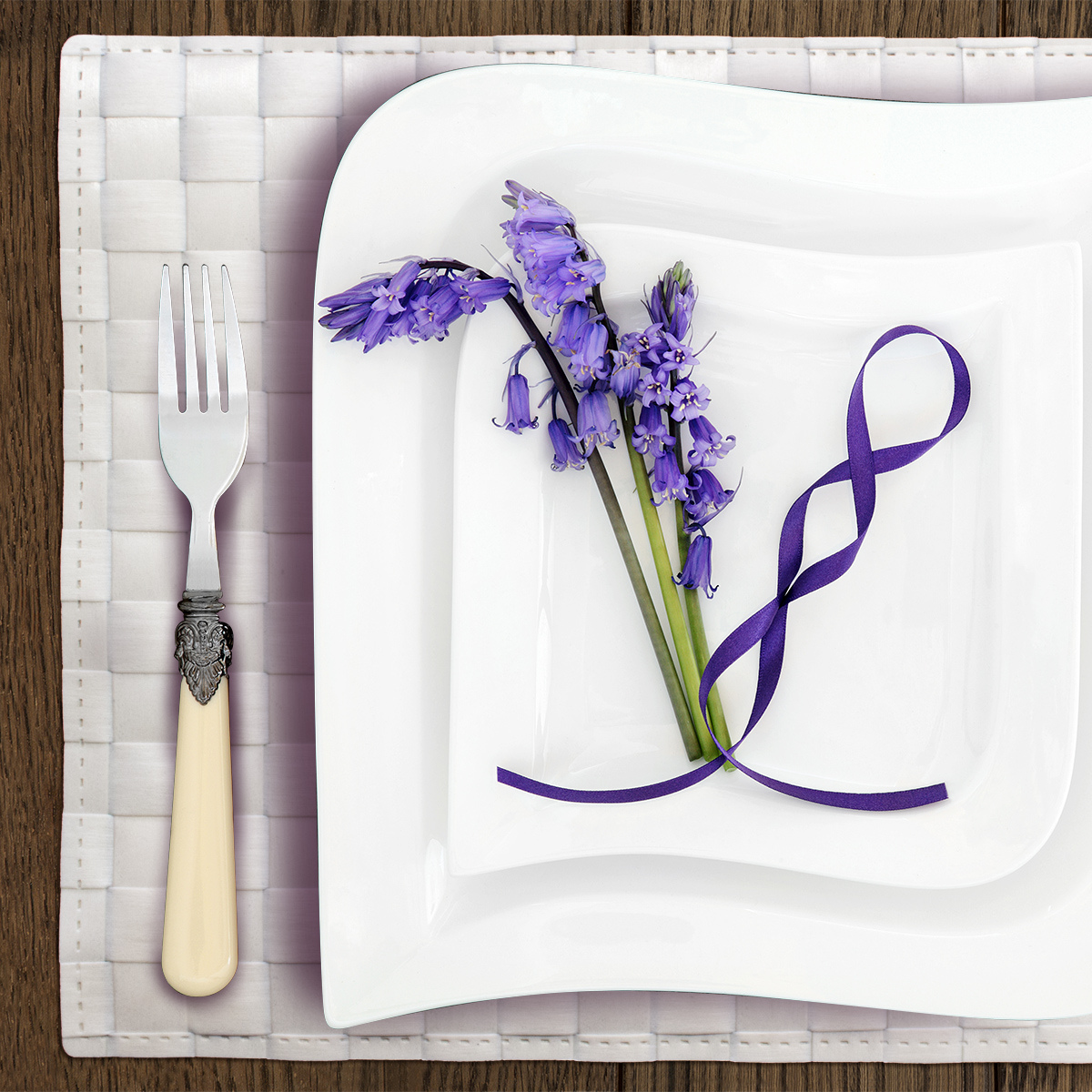 Set de 6 pz Tapete Individual Denya Beige 30x45 cm