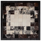 Tapete Decorativo Bazhars Piel Patchwork 2020 Color Negro 200x200 cm