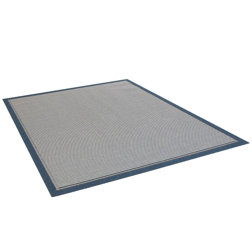 Tapete Decorativo Loop Mix Indoor Outdoor Azul