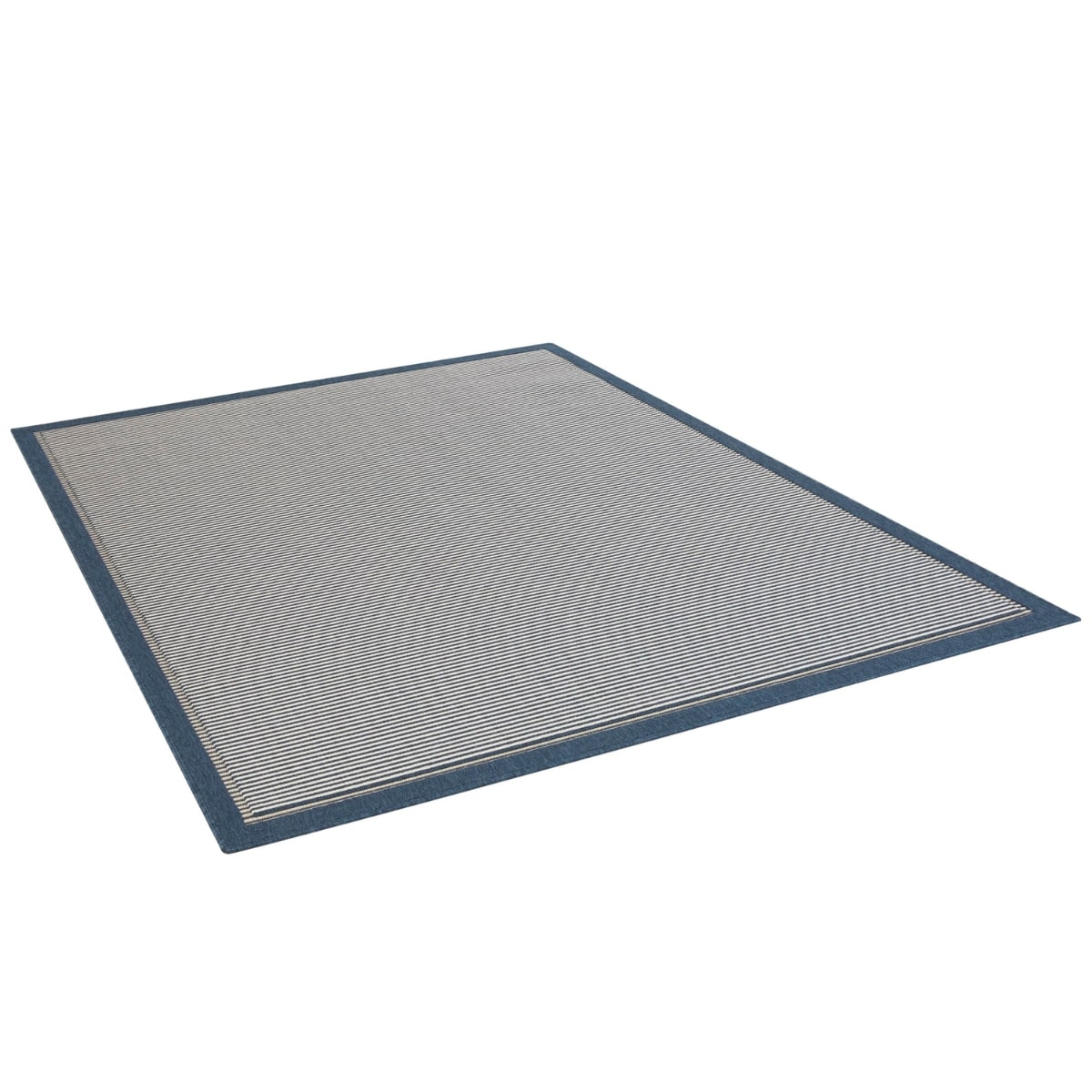 Tapete Decorativo Loop Mix Indoor Outdoor Azul
