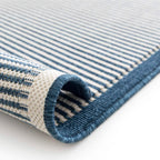 Tapete Decorativo Loop Mix Indoor Outdoor Azul
