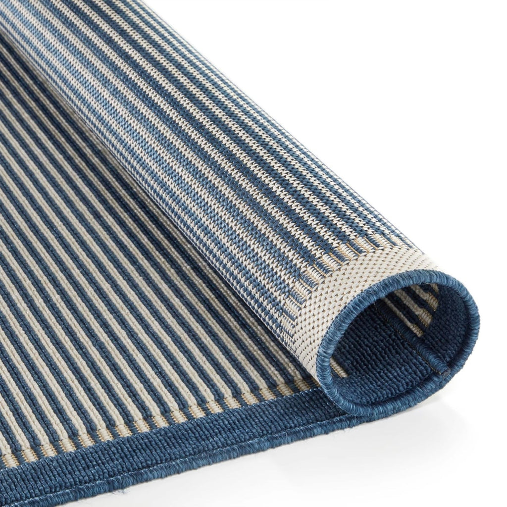 Tapete Decorativo Loop Mix Indoor Outdoor Azul