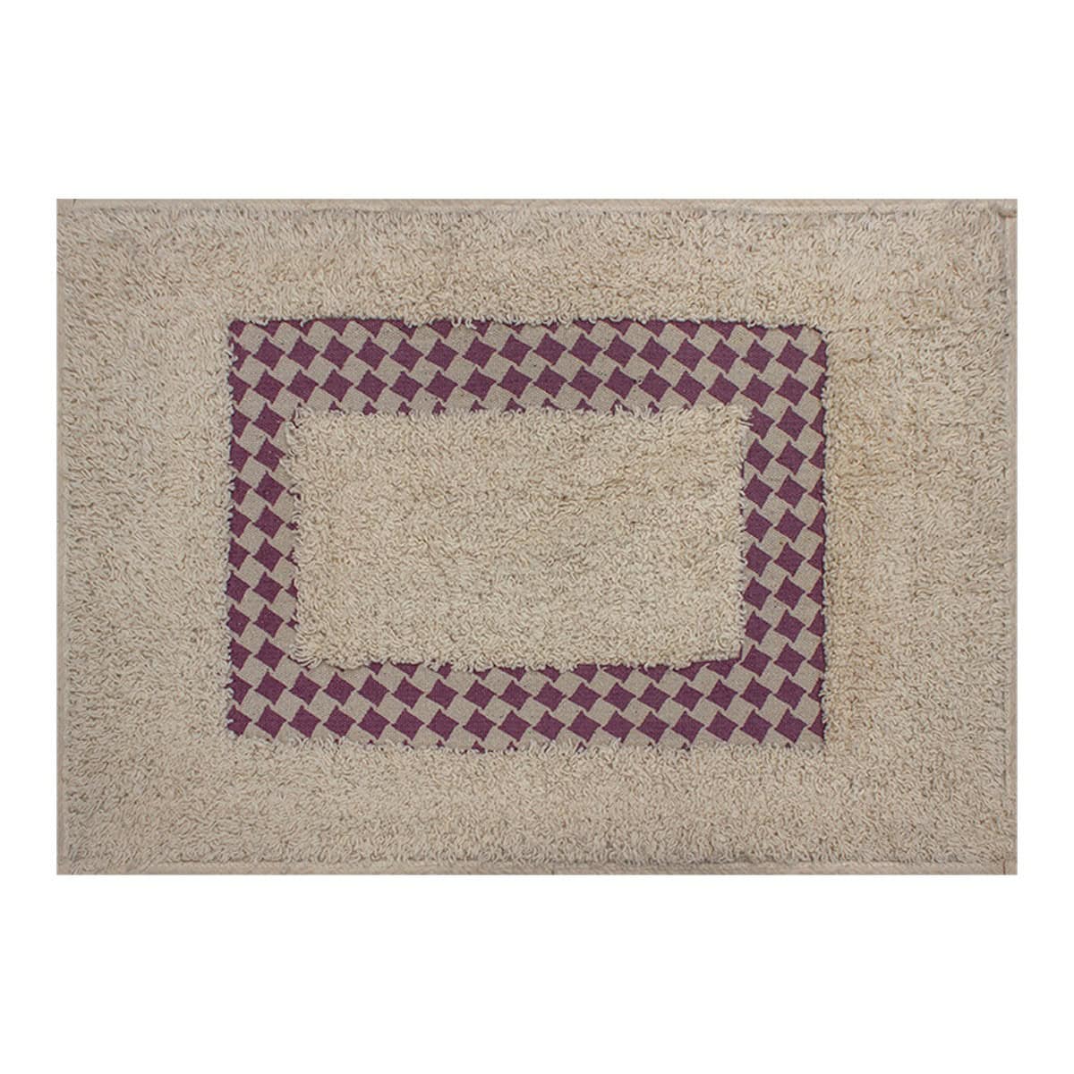 Tapete De Baño Natural 40x60 Cm