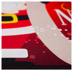 Tapete Entrada X-mas Santa Rojo 40X60 cm