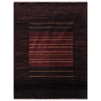 Tapete Bazhars pakistana moderna 147x193 cm con textura natural y diseño contemporáneo ideal para sala o recámara en espacios modernos