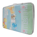 Tapete infantil Baby Playmat animales 140x140 cm, tapete acolchado ideal para juego, gateo y desarrollo del bebé