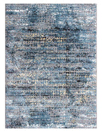 Tapete Artline azul con diseño moderno y tonalidad vibrante que aporta frescura y estilo a salas o recámaras contemporáneas