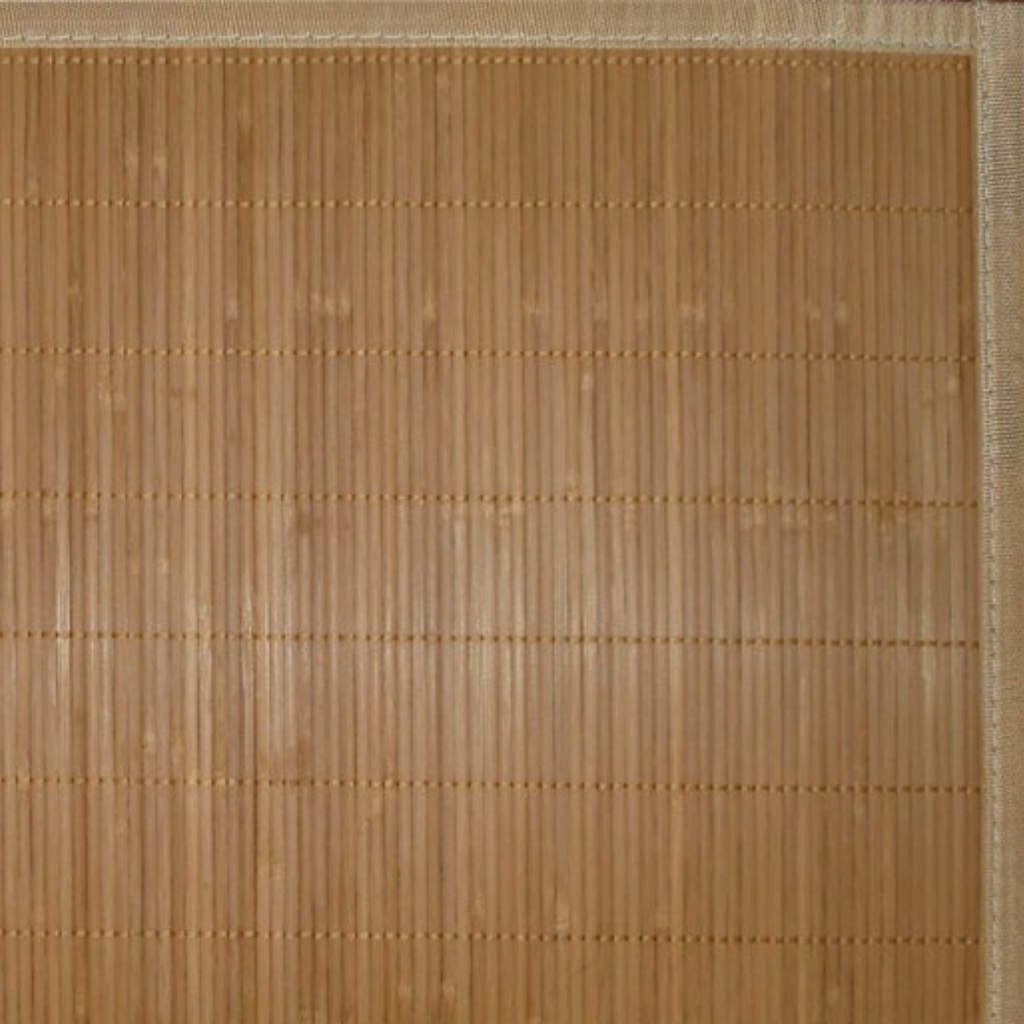 Tapete Decorativo Estera Bamboo Slim Baige 50x80 cm