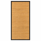 Tapete Decorativo Estera Bamboo Slim Negro 85X170 cm