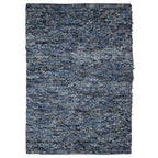 Tapete Decorativo Bazhars Dhurrie Jean Blue