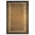 Tapete Bazhars Kilim Kandahar pieza única 207x310 cm con textura natural y diseño contemporáneo ideal para sala o recámara en espacios modernos