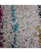 Tapete Boho 816 óvalo multicolor con textura suave y diseño contemporáneo ideal para sala o recámara en espacios modernos