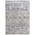 Tapete Bursa 26 azul con textura suave y diseño contemporáneo ideal para sala o recámara en espacios modernos
