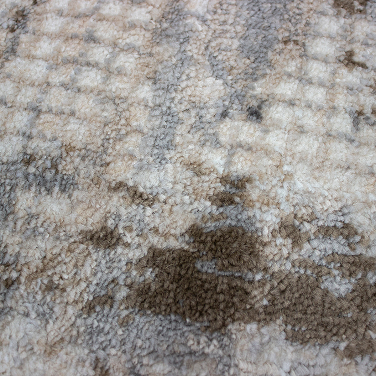 Tapete Decorativo Pie de Cama Busán 5824 Beige/café 50X90 cm