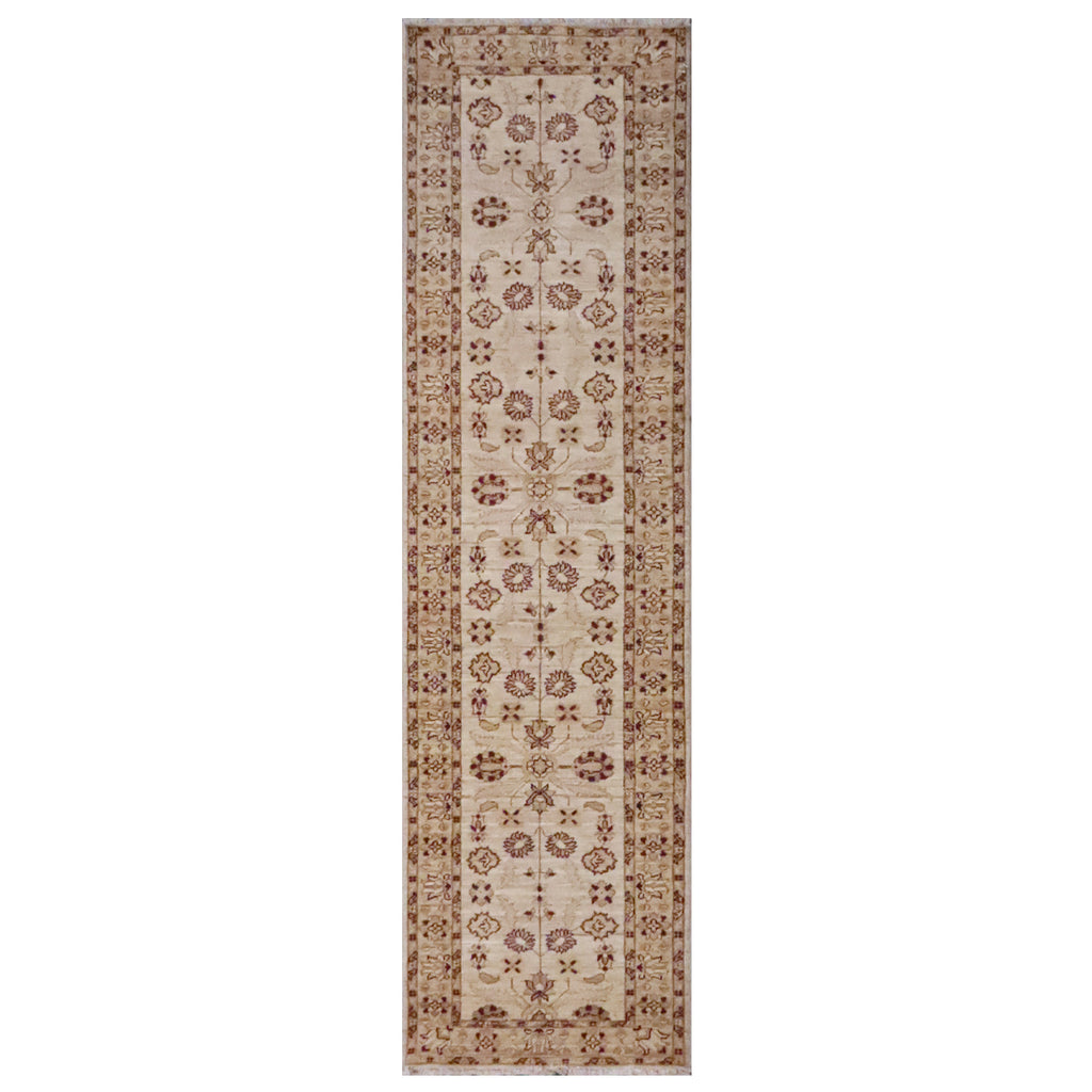 Tapete Bazhars Chobi pieza única 85x311 cm con textura natural y diseño contemporáneo ideal para sala o recámara en espacios modernos