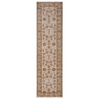 Tapete Bazhars Chobi pieza única 85x311 cm con textura natural y diseño contemporáneo ideal para sala o recámara en espacios modernos
