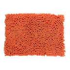 Tapete de baño Shaggy Coral 40x60 cm con textura suave y diseño contemporáneo ideal para baño en espacios modernos