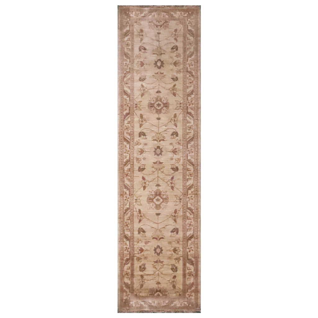 Tapete Bazhars Chobi pieza única 80x297 cm con textura natural y diseño contemporáneo ideal para sala o recámara en espacios modernos
