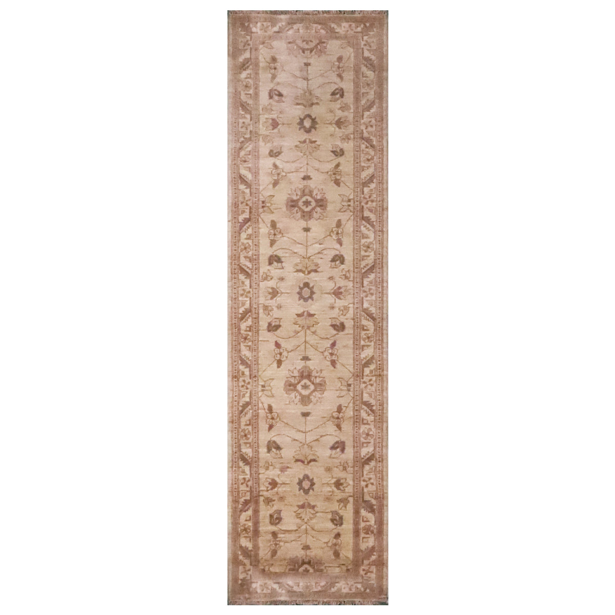 Tapete Bazhars Chobi pieza única 80x297 cm con textura natural y diseño contemporáneo ideal para sala o recámara en espacios modernos
