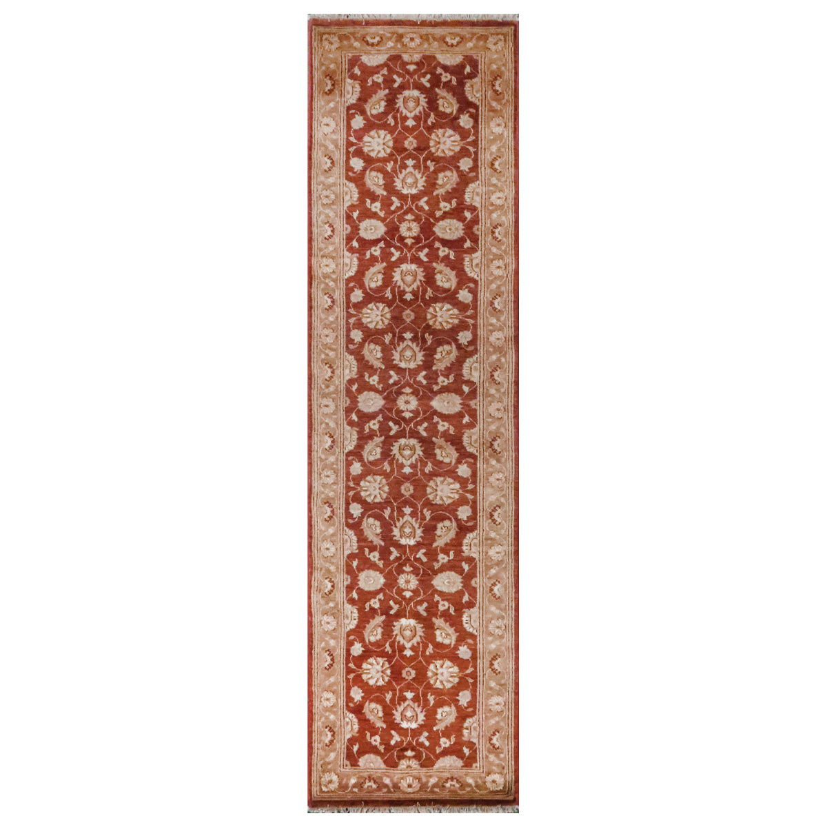 Tapete Bazhars Chobi pieza única 81x313 cm con textura natural y diseño contemporáneo ideal para sala o recámara en espacios modernos
