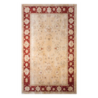 Tapete Bazhars Chobi Fine pieza única 185x279 cm con textura natural y diseño contemporáneo ideal para sala o recámara en espacios modernos