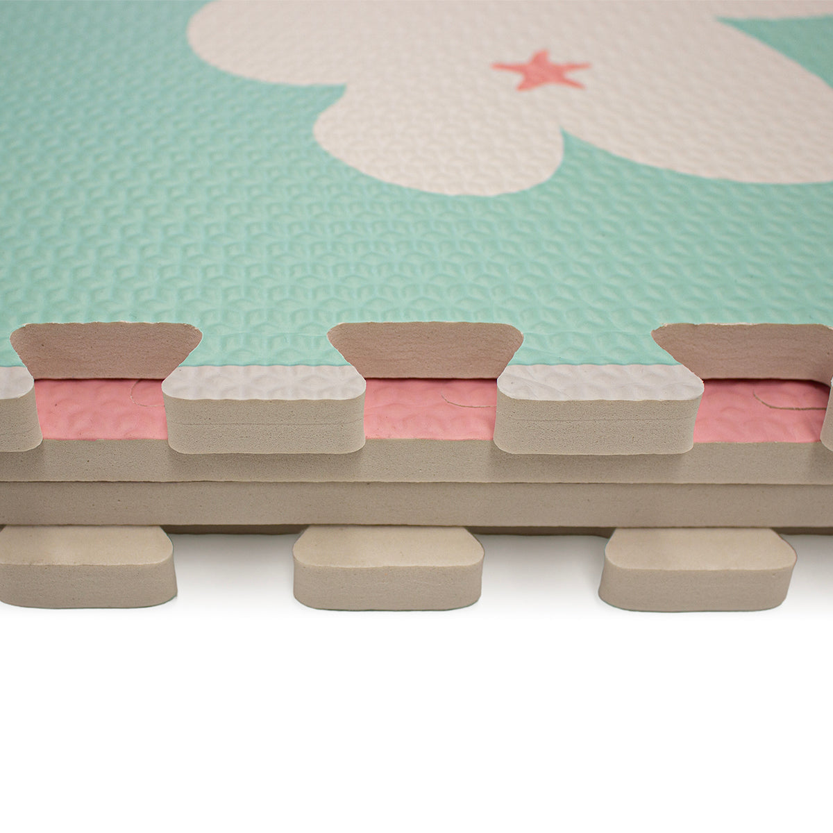 Tapete Infantil Cleo Puzzle Osos 60x60 Cm