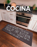Tapete Kitchen Mat Rules 45X120 cm