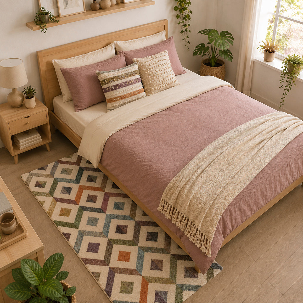 Tapete Pie de Cama Colours 3D 80x150 cm