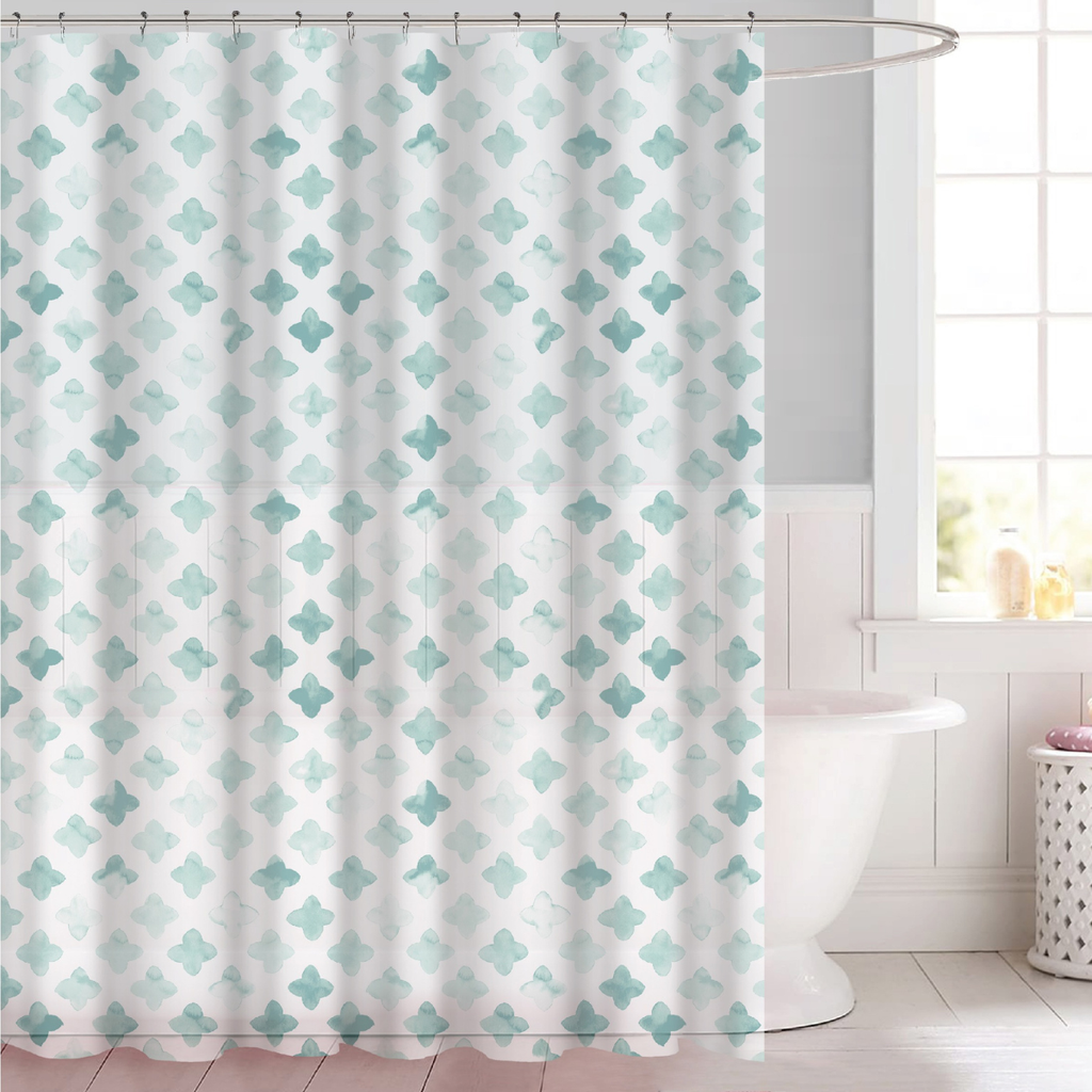 Cortina Para Baño Super Peva Jade 180x180 cm