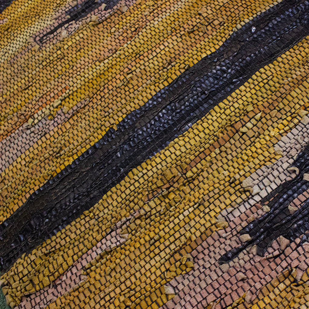 Tapete Decorativo Bazhars Dhurrie Cuero 90x150 cm