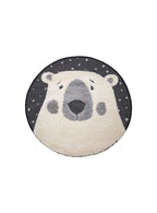 Tapete Agra Kids oso 120 cm con diseño infantil y textura suave ideal para crear un ambiente acogedor y divertido para niños