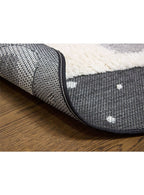 Tapete Agra Kids oso 120 cm con diseño infantil y textura suave ideal para crear un ambiente acogedor y divertido para niños