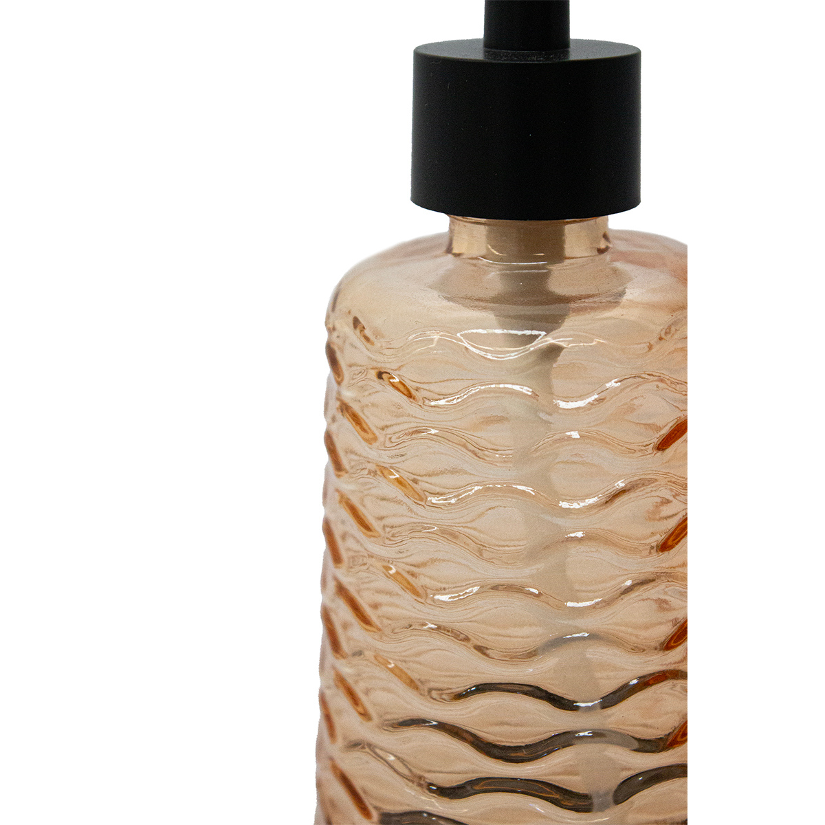 Set de accesorios para baño Glass Tide Naranja