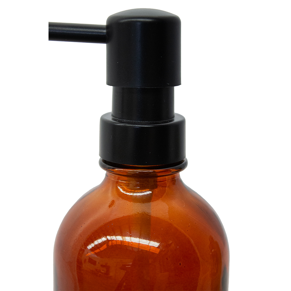 Dispensador de Jabon Zen Glass Ambar