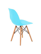 Set 2 sillas de comedor réplica Eames menta con diseño icónico y acabado moderno ideal para comedor en espacios contemporáneos