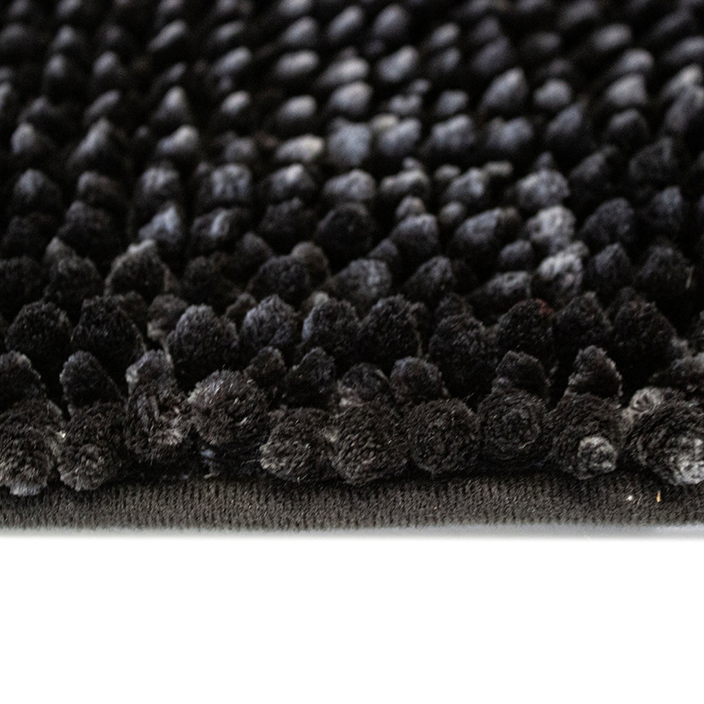 Tapete De Baño Elegance Up Negro 40x60 Cm