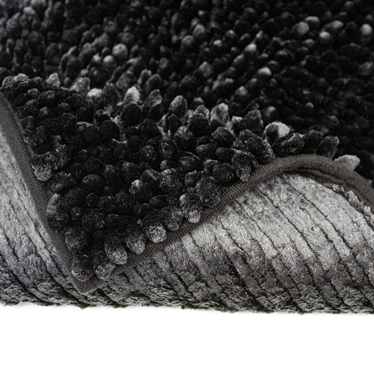 Tapete De Baño Elegance Up Negro 40x60 Cm